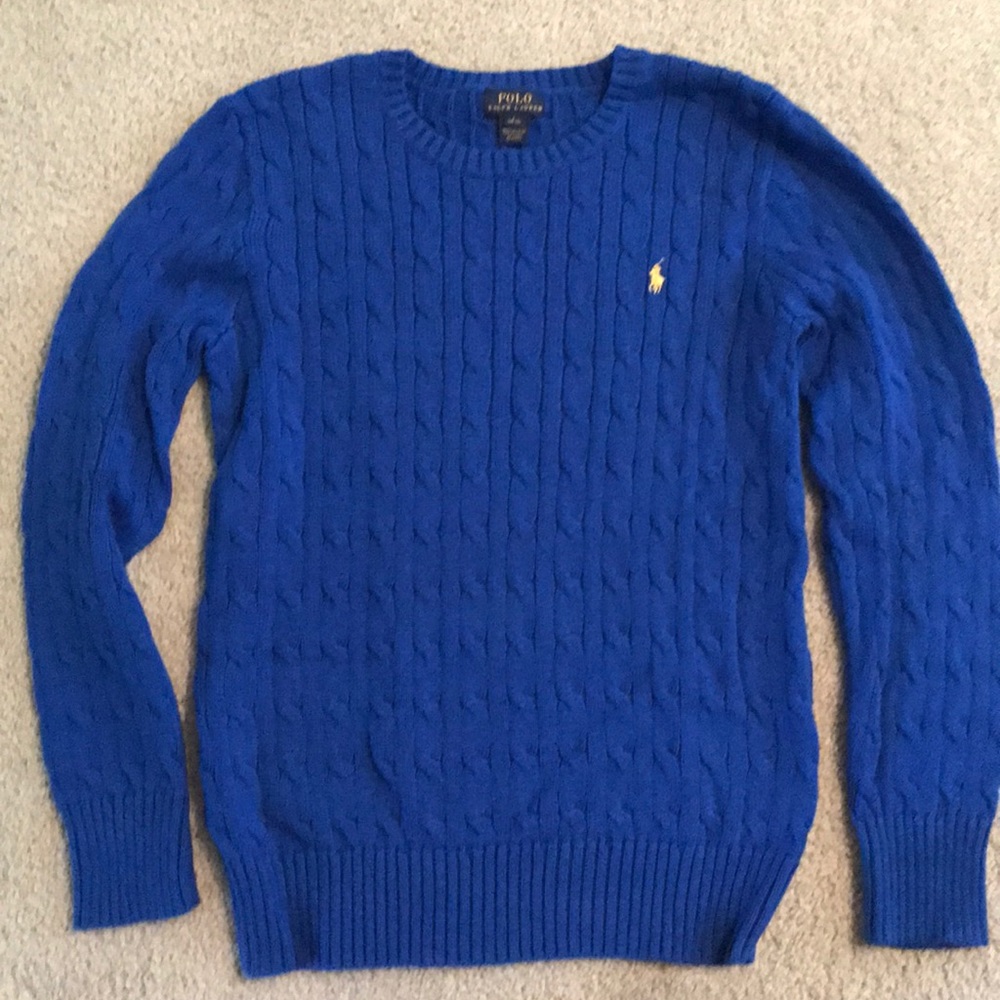 Boys Ralph Lauren cable-knit sweater